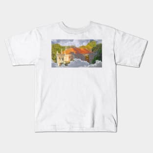 palace in the clouds. Kids T-Shirt